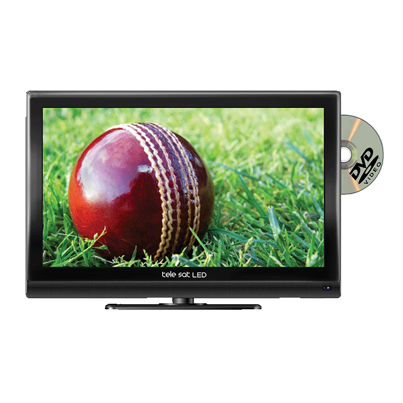 Telesat 18.5" LED HD TV-Twin Tuner Skycard Slot & DVD