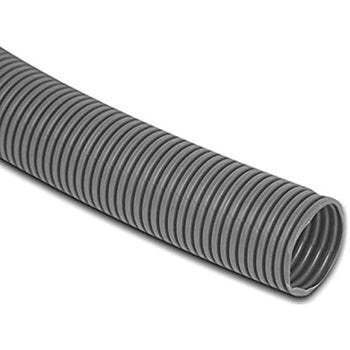 UK 28.5mm Grey Convoluted Waste Hose - 1 metre