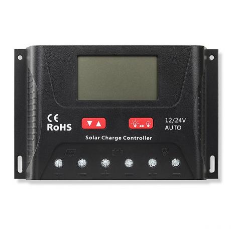 SRNE Solar Charge Controller 30 amp with A-V-D 12/