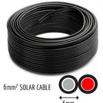 6mm Solar Cable Twin Core per metre
